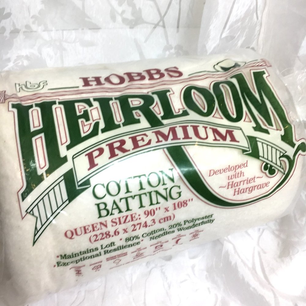 Hobbs Batting Heirloom Premium Queen  90" x 108" NWT